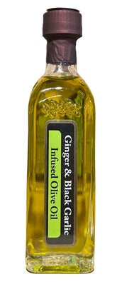 Ginger & Black Garlic Infused Olive Oil